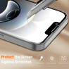 ivoler Coque Magnétique pour iPhone 17e / 16e, Compatible avec Magsafe, 2 Pièces Verre Trempé - Étui Antichoc avec Protection Mi
