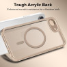 ivoler Coque Magnétique pour iPhone 17e / 16e, Compatible avec Magsafe, 2 Pièces Verre Trempé - Étui Antichoc avec Protection Mi