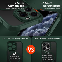 ivoler Coque Magnétique pour iPhone 11 Pro 5.8 Pouces, Compatible avec MagSafe, [Protection Antichoc Militaire] Translucide Mat 