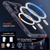 ivoler Coque Magnétique pour Samsung Galaxy S26+ 5G/ S26 Plus 5G avec 2 Pièces Verre Trempé, Compatible avec MagSafe, [Anti-Jaun