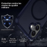 ivoler Coque Magnétique pour iPhone 16 Plus, Compatible avec MagSafe, [Protection Antichoc Militaire] Translucide Mat Arrière Ét