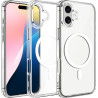 ivoler Coque Magnétique pour iPhone 16 Plus, Compatible avec MagSafe, [Anti-Jaunissement] [Protection Antichoc Militaire] HD Cla