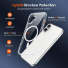 ivoler Coque Magnétique pour iPhone 16 Plus, Compatible avec MagSafe, [Anti-Jaunissement] [Protection Antichoc Militaire] HD Cla