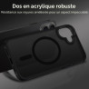 ivoler Coque Magnétique pour iPhone 16 Plus, Compatible avec MagSafe, [Protection Antichoc Militaire] Translucide Mat Arrière Ét