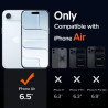 ivoler Coque Magnétique pour iPhone Air, Compatible avec MagSafe, Translucide Mat Arrière Étui de Protection en Silicone Liquide