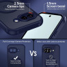 ivoler Coque Magnétique pour Google Pixel 9a, Compatible avec MagSafe, Translucide Mat Arrière Étui de Protection en Silicone Li
