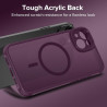 ivoler Coque Magnétique pour iPhone 13, Compatible avec Magsafe, 2 Pièces Verre Trempé - Étui Antichoc avec Protection Militaire