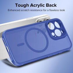 ivoler Coque Magnétique pour iPhone 11 Pro Max 6.5 Pouces, Compatible avec MagSafe, [Protection Antichoc Militaire] Translucide 