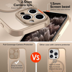 ivoler Coque Magnétique pour iPhone 11 Pro Max 6.5 Pouces, Compatible avec MagSafe, [Protection Antichoc Militaire] Translucide 