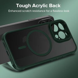 ivoler Coque Magnétique pour iPhone 11 Pro Max 6.5 Pouces, Compatible avec MagSafe, [Protection Antichoc Militaire] Translucide 