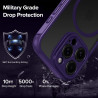 ivoler Coque Magnétique pour iPhone 11 Pro Max 6.5 Pouces, Compatible avec MagSafe, [Protection Antichoc Militaire] Translucide 