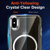ivoler Coque Magnétique pour iPhone XS et iPhone X, Compatible avec MagSafe, [Anti-Jaunissement] [Protection Antichoc Militaire]