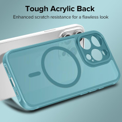 ivoler Coque Magnétique pour iPhone 11 Pro 5.8 Pouces, Compatible avec MagSafe, [Protection Antichoc Militaire] Translucide Mat 