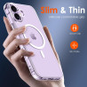 ivoler Coque Magnétique pour iPhone 17, Compatible avec MagSafe, [Protection Antichoc Militaire] HD Clair Étui de Téléphone Dos 