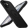 ivoler Coque Magnétique pour iPhone 17, Compatible avec MagSafe, Translucide Mat Arrière Étui de Protection en Silicone Liquide 