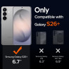 ivoler Coque Magnétique pour Samsung Galaxy S26+ / S26 Plus 5G avec 2 Pièces Verre Trempé, Compatible avec MagSafe, Translucide 