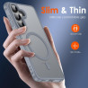 ivoler Coque Magnétique pour Samsung Galaxy S26+ / S26 Plus 5G avec 2 Pièces Verre Trempé, Compatible avec MagSafe, Translucide 