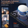 ivoler Coque Magnétique pour Samsung Galaxy S26+ / S26 Plus 5G avec 2 Pièces Verre Trempé, Compatible avec MagSafe, Translucide 