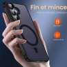 ivoler Coque Magnétique pour Samsung Galaxy S26+ / S26 Plus 5G avec 2 Pièces Verre Trempé, Compatible avec MagSafe, Translucide 