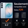 ivoler Coque Magnétique pour Samsung Galaxy S26 5G avec 2 Pièces Verre Trempé, Compatible avec MagSafe, Translucide Mat Arrière 