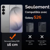 ivoler Coque Magnétique pour Samsung Galaxy S26 5G avec 2 Pièces Verre Trempé, Compatible avec MagSafe, Translucide Mat Arrière 