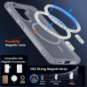ivoler Coque Magnétique pour Samsung Galaxy S26 5G avec 2 Pièces Verre Trempé, Compatible avec MagSafe, Translucide Mat Arrière 