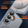 ivoler Coque Magnétique pour Samsung Galaxy S26 5G avec 2 Pièces Verre Trempé, Compatible avec MagSafe, Translucide Mat Arrière 