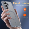 ivoler Coque Magnétique pour Samsung Galaxy S26 5G avec 2 Pièces Verre Trempé, Compatible avec MagSafe, Translucide Mat Arrière 
