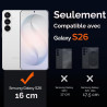 ivoler Coque Magnétique pour Samsung Galaxy S26 5G avec 2 Pièces Verre Trempé, Compatible avec MagSafe, Translucide Mat Arrière 