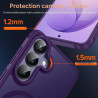 ivoler Coque Magnétique pour Samsung Galaxy S26 5G avec 2 Pièces Verre Trempé, Compatible avec MagSafe, Translucide Mat Arrière 