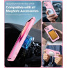 ivoler Coque Magnétique pour iPhone 13 6.1 Pouces, Compatible avec MagSafe, [Protection Antichoc Militaire] Translucide Mat Arri