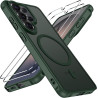 ivoler Coque Magnétique pour Samsung Galaxy S26 Ultra 5G avec 2 Pièces Verre Trempé, Compatible avec MagSafe, Translucide Mat Ar