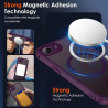 ivoler Coque Magnétique pour iPhone 17e / 16e, Compatible avec Magsafe, 2 Pièces Verre Trempé - Étui Antichoc avec Protection Mi