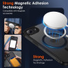 ivoler Coque Magnétique pour iPhone 17e / 16e, Compatible avec Magsafe, 2 Pièces Verre Trempé - Étui Antichoc avec Protection Mi