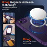 ivoler Coque Magnétique pour iPhone 17e / 16e, Compatible avec Magsafe, 2 Pièces Verre Trempé - Étui Antichoc avec Protection Mi