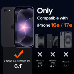 ivoler Coque Magnétique pour iPhone 17e / 16e, Compatible avec Magsafe, 2 Pièces Verre Trempé - Étui Antichoc avec Protection Mi