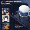 ivoler Coque Magnétique pour iPhone 17e / 16e, Compatible avec Magsafe, 2 Pièces Verre Trempé - Étui Antichoc avec Protection Mi