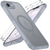ivoler Coque Magnétique pour iPhone 17e / 16e, Compatible avec Magsafe, 2 Pièces Verre Trempé - Étui Antichoc avec Protection Mi