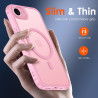 ivoler Coque Magnétique pour iPhone 17e / 16e, Compatible avec Magsafe, 2 Pièces Verre Trempé - Étui Antichoc avec Protection Mi