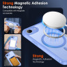 ivoler Coque Magnétique pour iPhone 17e / 16e, Compatible avec Magsafe, 2 Pièces Verre Trempé - Étui Antichoc avec Protection Mi