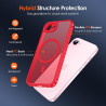 ivoler Coque Magnétique pour iPhone 17e / 16e, Compatible avec Magsafe, 2 Pièces Verre Trempé - Étui Antichoc avec Protection Mi