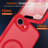 ivoler Coque Magnétique pour iPhone 17e / 16e, Compatible avec Magsafe, 2 Pièces Verre Trempé - Étui Antichoc avec Protection Mi