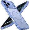 ivoler Coque Magnétique pour iPhone 17 Pro Max, Compatible avec MagSafe, Translucide Mat Arrière Étui de Protection en Silicone 