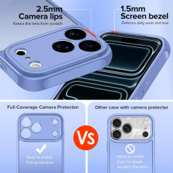 ivoler Coque Magnétique pour iPhone 17 Pro Max, Compatible avec MagSafe, Translucide Mat Arrière Étui de Protection en Silicone 