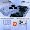 ivoler Coque Magnétique pour iPhone 17 Pro Max, Compatible avec MagSafe, Translucide Mat Arrière Étui de Protection en Silicone 