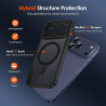 ivoler Coque Magnétique pour iPhone 17 Pro Max, Compatible avec MagSafe, Translucide Mat Arrière Étui de Protection en Silicone 