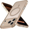 ivoler Coque Magnétique pour iPhone 17 Pro Max, Compatible avec MagSafe, [Protection Antichoc Militaire] Translucide Mat Arrière