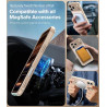 ivoler Coque Magnétique pour iPhone 17 Pro Max, Compatible avec MagSafe, [Protection Antichoc Militaire] Translucide Mat Arrière