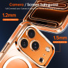 ivoler Coque Magnétique pour iPhone 17 Pro Max, Compatible avec MagSafe, [Anti-Jaunissement] [Protection Antichoc Militaire] HD 