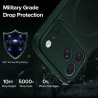 ivoler Coque Magnétique pour iPhone 17 Pro Max, Compatible avec MagSafe, [Protection Antichoc Militaire] Translucide Mat Arrière